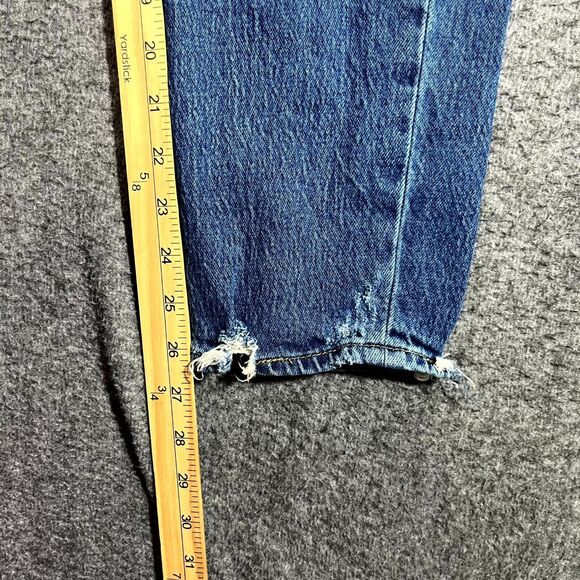Lucky Brand Jeans Womens 0/25 Sienna Slim Boyfriend Blue Denim Casual Distressed - Picture 7 of 11